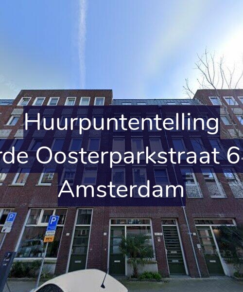 Foto gevel Huurpuntentelling voor Derde Oosterparkstraat 64-K, Amsterdam