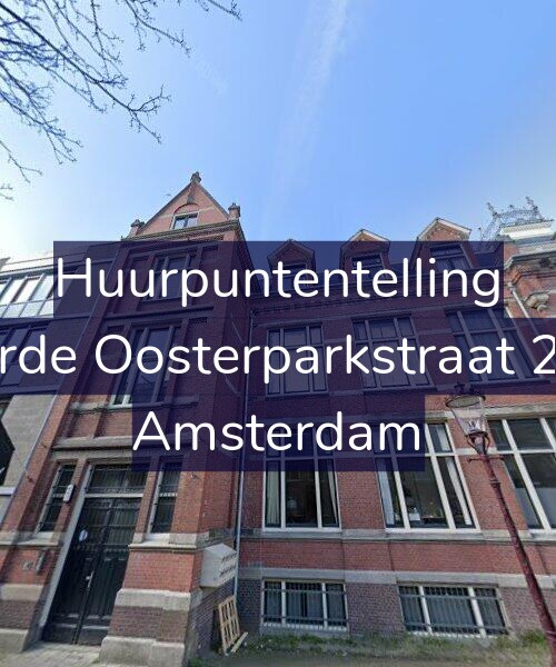 Foto gevel Huurpuntentelling voor Derde Oosterparkstraat 211, Amsterdam