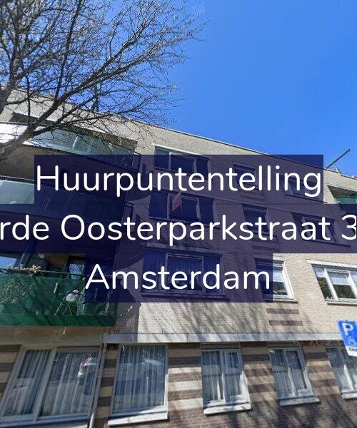 Foto gevel Huurpuntentelling voor Derde Oosterparkstraat 315, Amsterdam