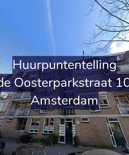 Foto gevel Huurpuntentelling voor Derde Oosterparkstraat 106-A, Amsterdam