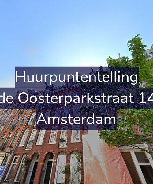Foto gevel Huurpuntentelling voor Derde Oosterparkstraat 144-3, Amsterdam