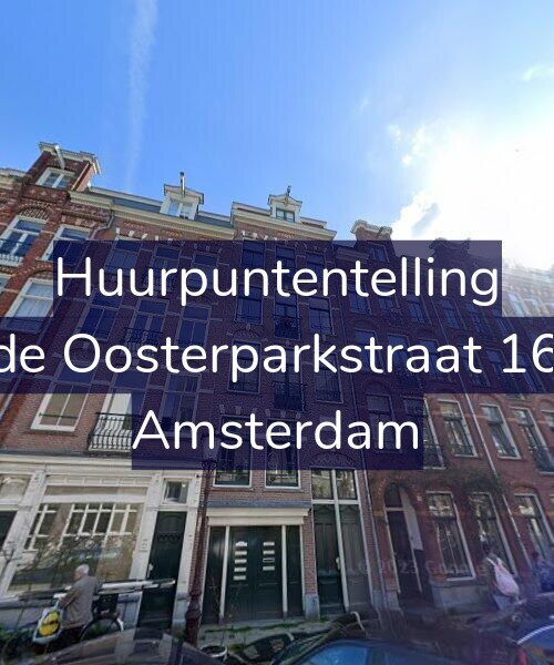 Foto gevel Huurpuntentelling voor Derde Oosterparkstraat 162-C, Amsterdam