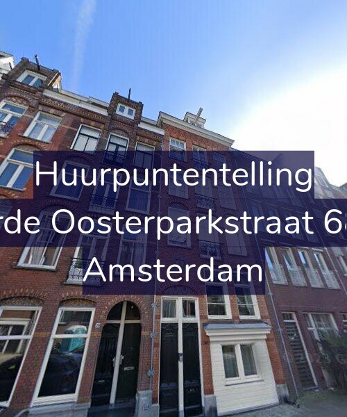 Foto gevel Huurpuntentelling voor Derde Oosterparkstraat 68-2, Amsterdam