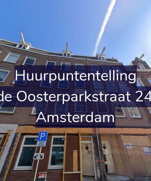 Foto gevel Huurpuntentelling voor Derde Oosterparkstraat 244-H, Amsterdam