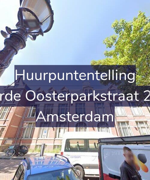 Foto gevel Huurpuntentelling voor Derde Oosterparkstraat 231, Amsterdam
