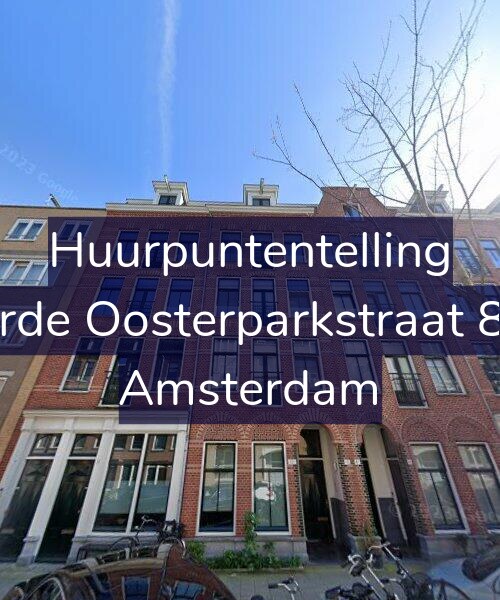 Foto gevel Huurpuntentelling voor Derde Oosterparkstraat 8-A, Amsterdam