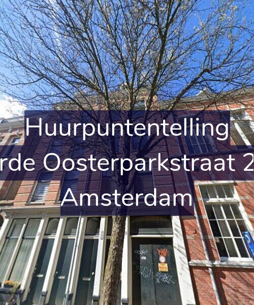 Foto gevel Huurpuntentelling voor Derde Oosterparkstraat 265, Amsterdam