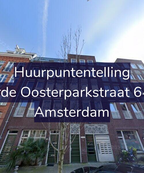 Foto gevel Huurpuntentelling voor Derde Oosterparkstraat 64-B, Amsterdam
