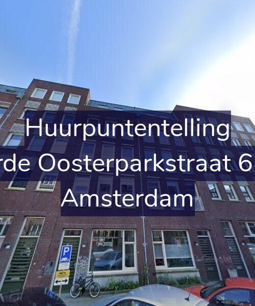 Foto gevel Huurpuntentelling voor Derde Oosterparkstraat 64-F, Amsterdam