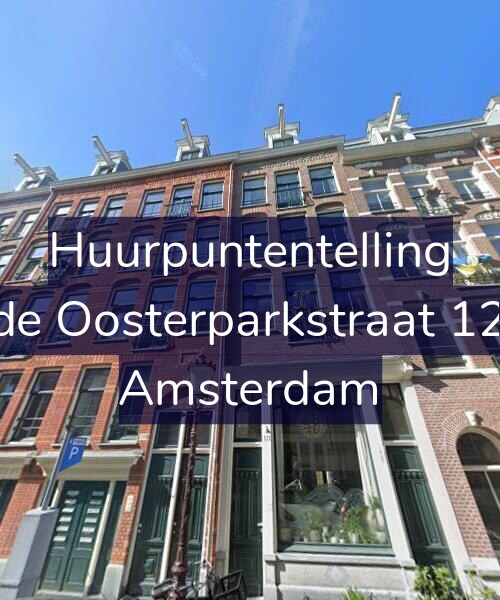 Foto gevel Huurpuntentelling voor Derde Oosterparkstraat 121-B, Amsterdam
