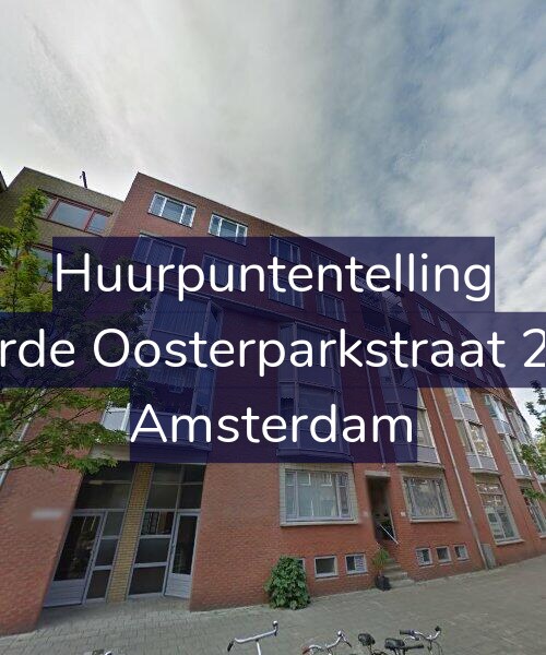 Foto gevel Huurpuntentelling voor Derde Oosterparkstraat 243, Amsterdam