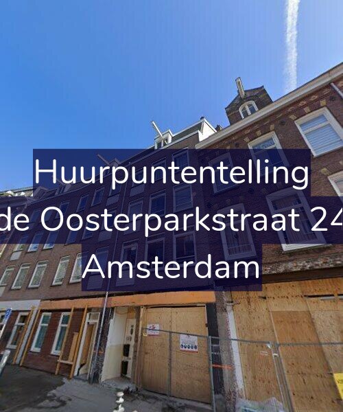 Foto gevel Huurpuntentelling voor Derde Oosterparkstraat 242-2, Amsterdam
