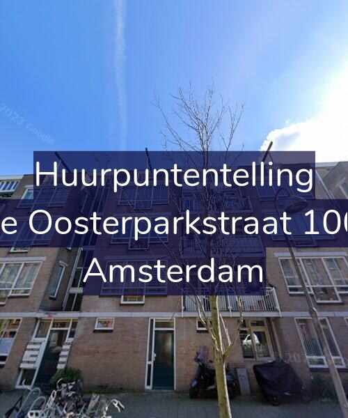 Foto gevel Huurpuntentelling voor Derde Oosterparkstraat 100-D3, Amsterdam