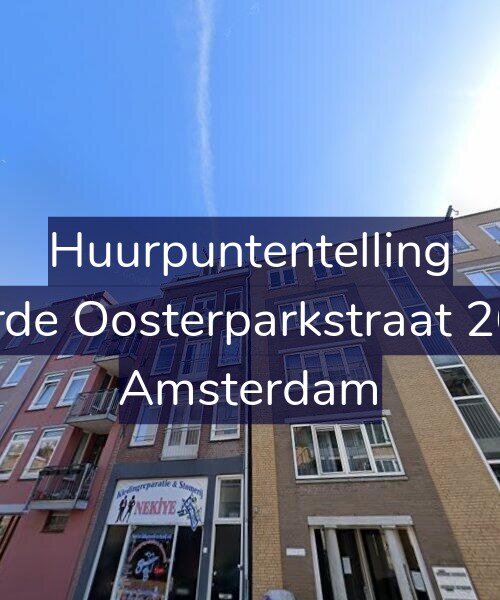 Foto gevel Huurpuntentelling voor Derde Oosterparkstraat 26-2, Amsterdam