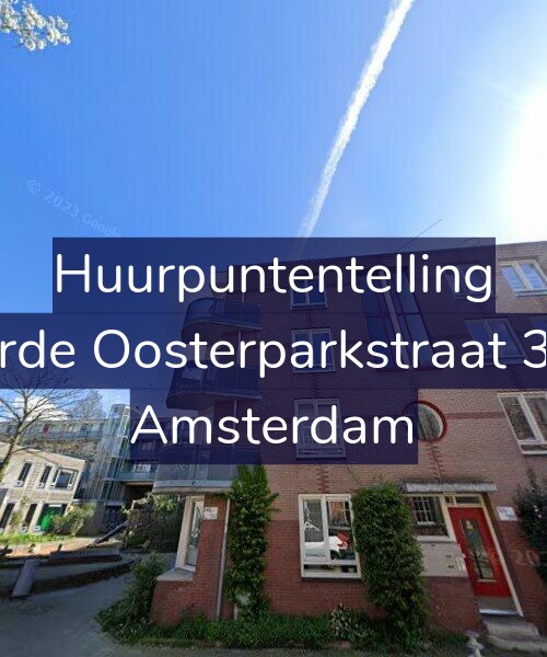 Foto gevel Huurpuntentelling voor Derde Oosterparkstraat 338, Amsterdam