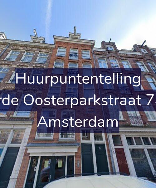 Foto gevel Huurpuntentelling voor Derde Oosterparkstraat 74-E, Amsterdam