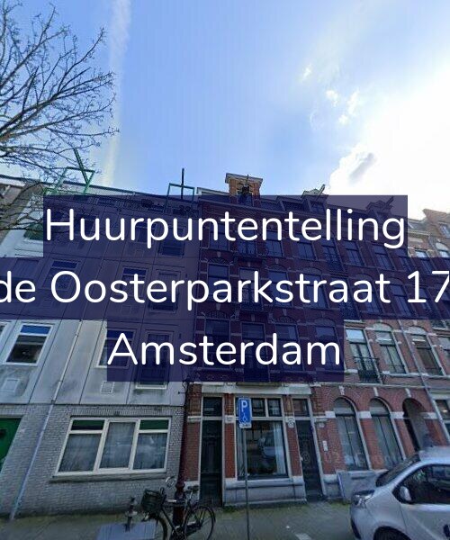 Foto gevel Huurpuntentelling voor Derde Oosterparkstraat 178-D, Amsterdam