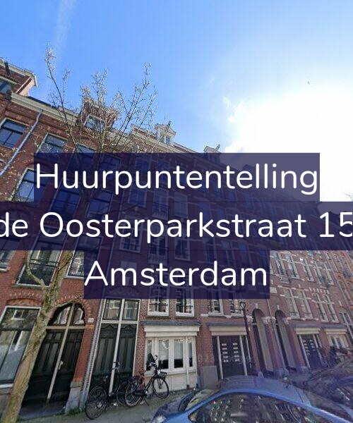 Foto gevel Huurpuntentelling voor Derde Oosterparkstraat 156-A, Amsterdam