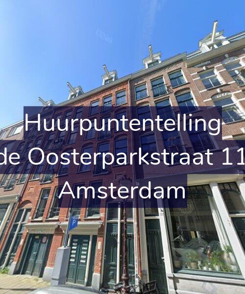 Foto gevel Huurpuntentelling voor Derde Oosterparkstraat 119-B, Amsterdam