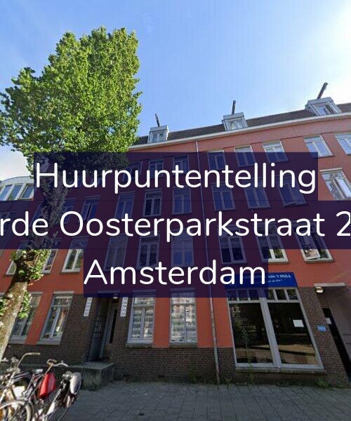 Foto gevel Huurpuntentelling voor Derde Oosterparkstraat 290, Amsterdam