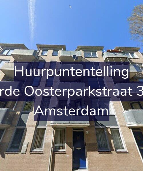 Foto gevel Huurpuntentelling voor Derde Oosterparkstraat 350, Amsterdam