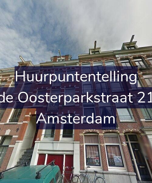 Foto gevel Huurpuntentelling voor Derde Oosterparkstraat 216-2, Amsterdam