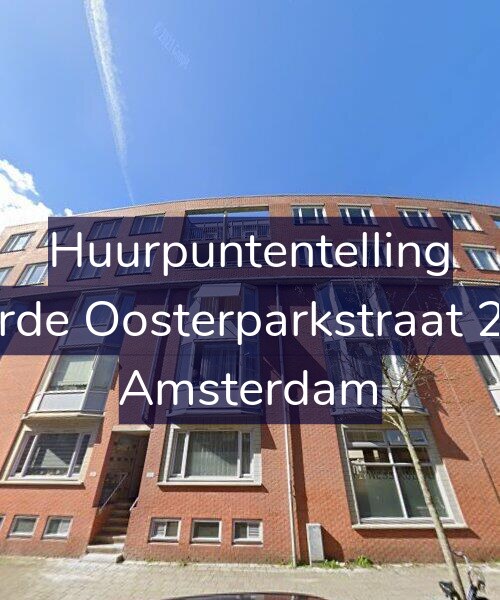 Foto gevel Huurpuntentelling voor Derde Oosterparkstraat 253, Amsterdam