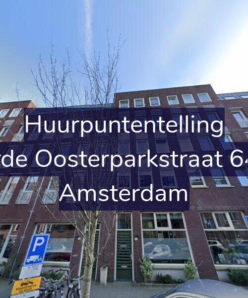 Foto gevel Huurpuntentelling voor Derde Oosterparkstraat 64-G, Amsterdam