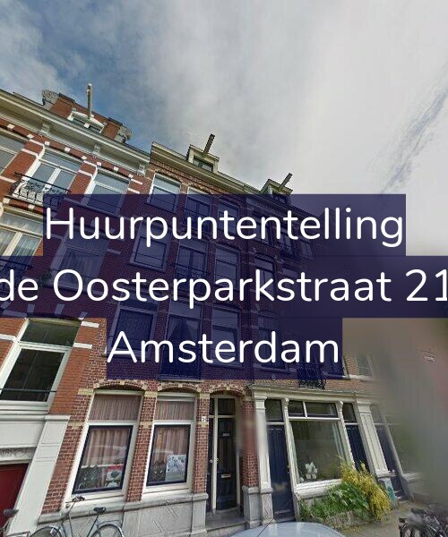 Foto gevel Huurpuntentelling voor Derde Oosterparkstraat 214-2, Amsterdam