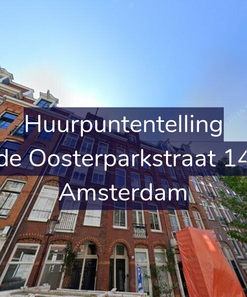 Foto gevel Huurpuntentelling voor Derde Oosterparkstraat 144-2, Amsterdam