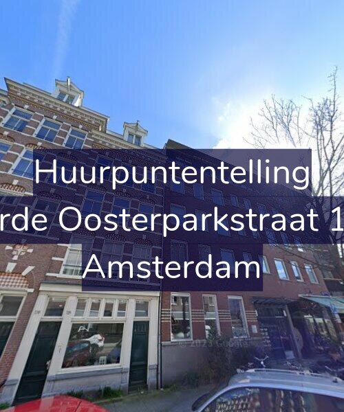Foto gevel Huurpuntentelling voor Derde Oosterparkstraat 126, Amsterdam