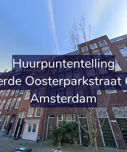 Foto gevel Huurpuntentelling voor Derde Oosterparkstraat 66, Amsterdam