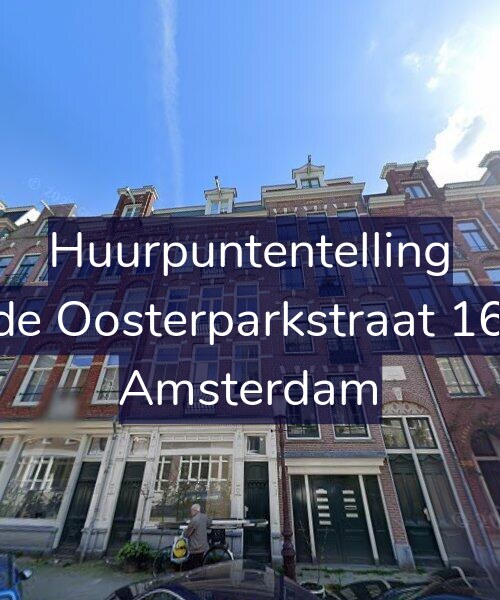 Foto gevel Huurpuntentelling voor Derde Oosterparkstraat 164-B, Amsterdam