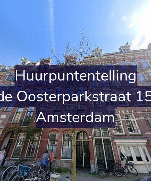 Foto gevel Huurpuntentelling voor Derde Oosterparkstraat 158-A, Amsterdam