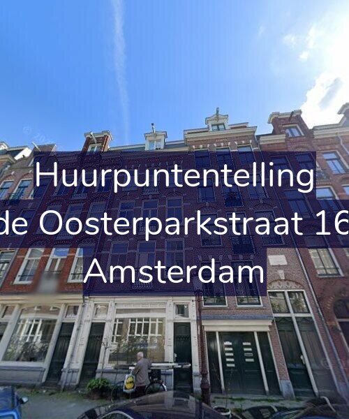 Foto gevel Huurpuntentelling voor Derde Oosterparkstraat 164-A, Amsterdam