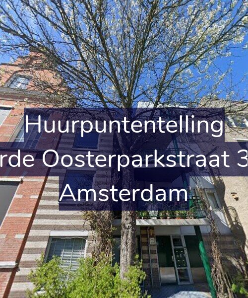 Foto gevel Huurpuntentelling voor Derde Oosterparkstraat 309, Amsterdam
