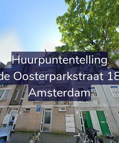 Foto gevel Huurpuntentelling voor Derde Oosterparkstraat 188-C, Amsterdam