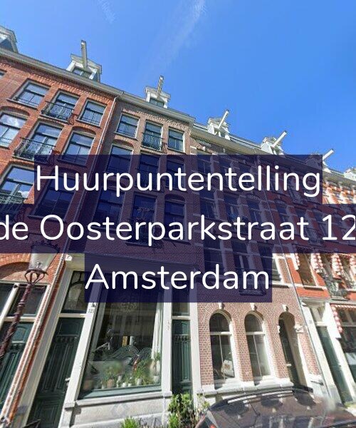 Foto gevel Huurpuntentelling voor Derde Oosterparkstraat 123-A, Amsterdam