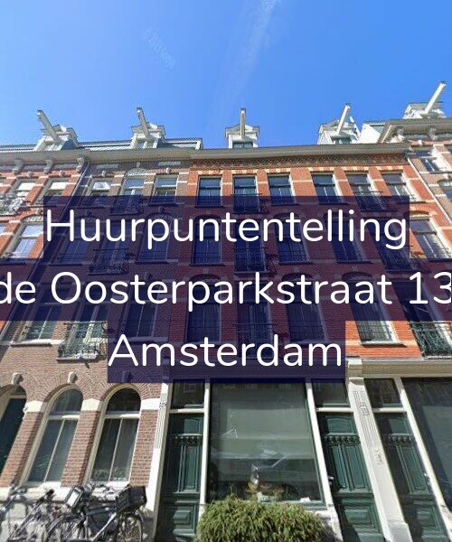 Foto gevel Huurpuntentelling voor Derde Oosterparkstraat 131-A, Amsterdam