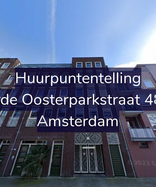 Foto gevel Huurpuntentelling voor Derde Oosterparkstraat 48-A, Amsterdam