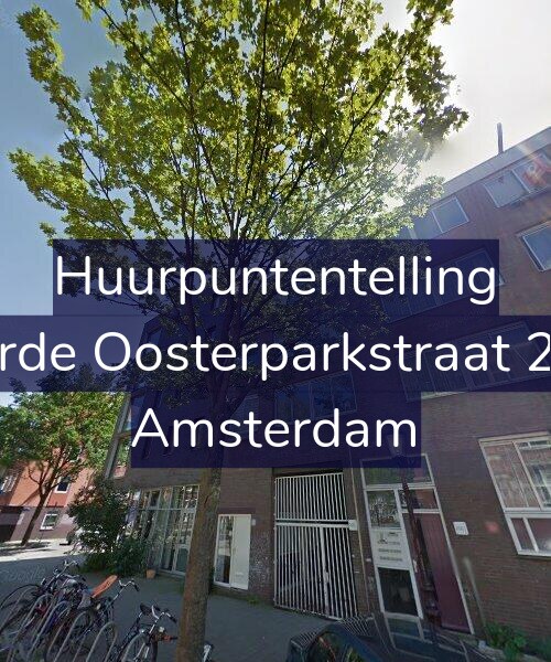 Foto gevel Huurpuntentelling voor Derde Oosterparkstraat 204, Amsterdam