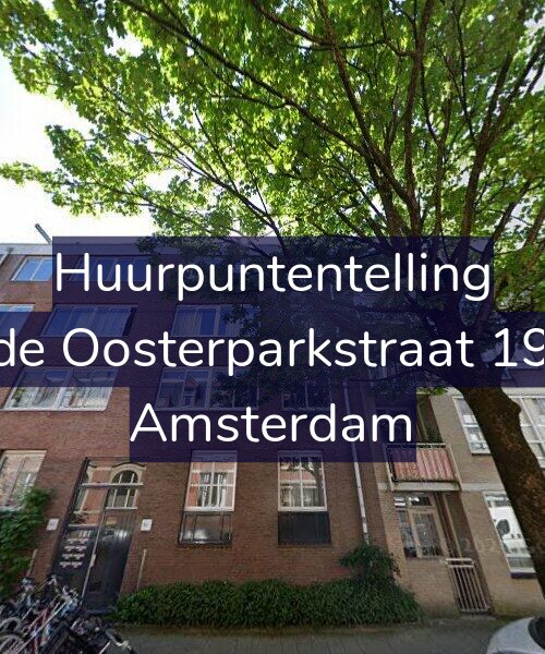 Foto gevel Huurpuntentelling voor Derde Oosterparkstraat 192-B, Amsterdam