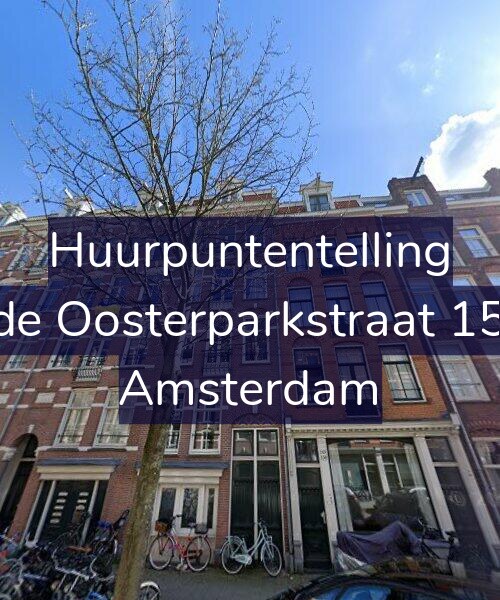 Foto gevel Huurpuntentelling voor Derde Oosterparkstraat 150-C, Amsterdam