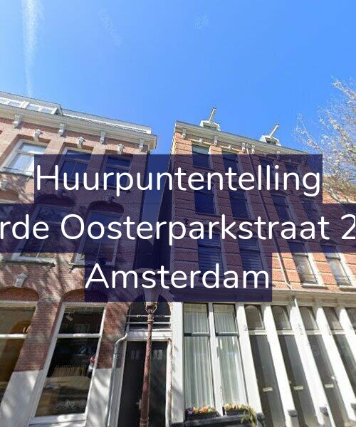Foto gevel Huurpuntentelling voor Derde Oosterparkstraat 257, Amsterdam