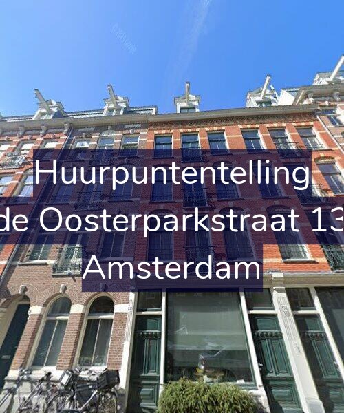 Foto gevel Huurpuntentelling voor Derde Oosterparkstraat 131-B, Amsterdam