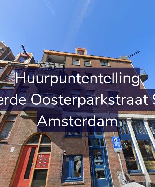 Foto gevel Huurpuntentelling voor Derde Oosterparkstraat 95, Amsterdam
