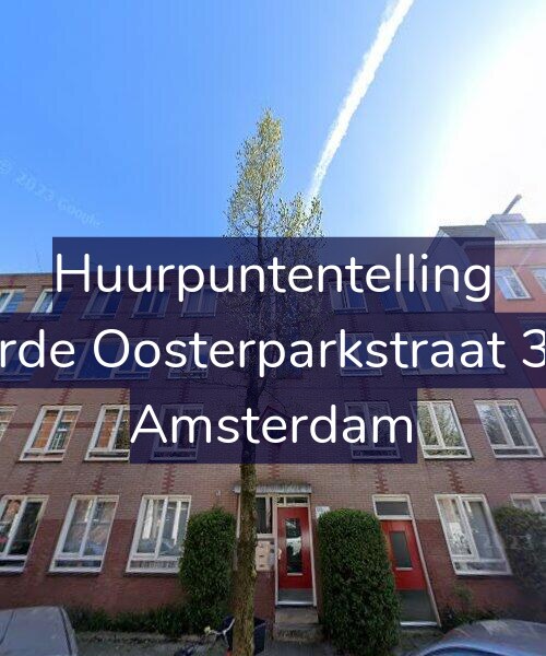 Foto gevel Huurpuntentelling voor Derde Oosterparkstraat 316, Amsterdam