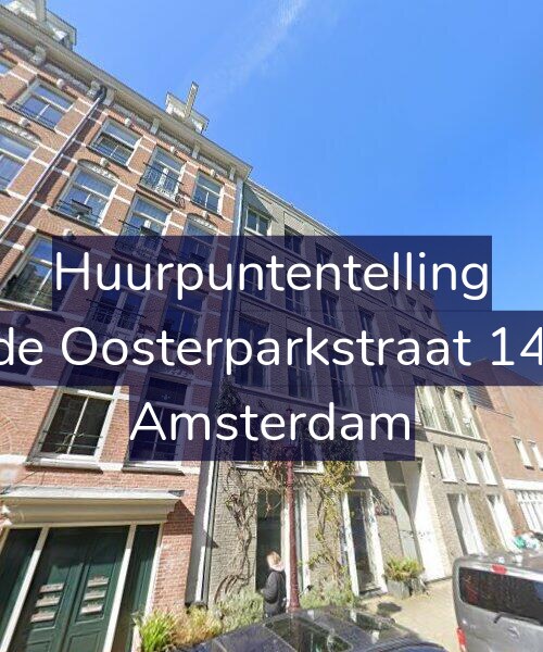 Foto gevel Huurpuntentelling voor Derde Oosterparkstraat 147-G, Amsterdam