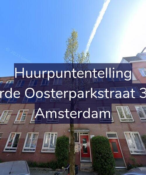 Foto gevel Huurpuntentelling voor Derde Oosterparkstraat 318, Amsterdam
