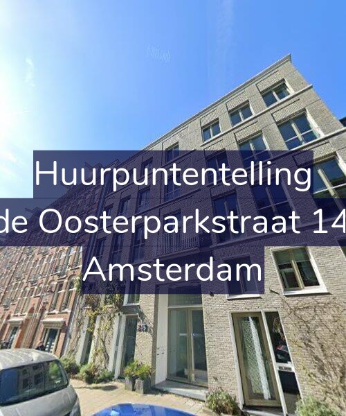 Foto gevel Huurpuntentelling voor Derde Oosterparkstraat 147-D, Amsterdam